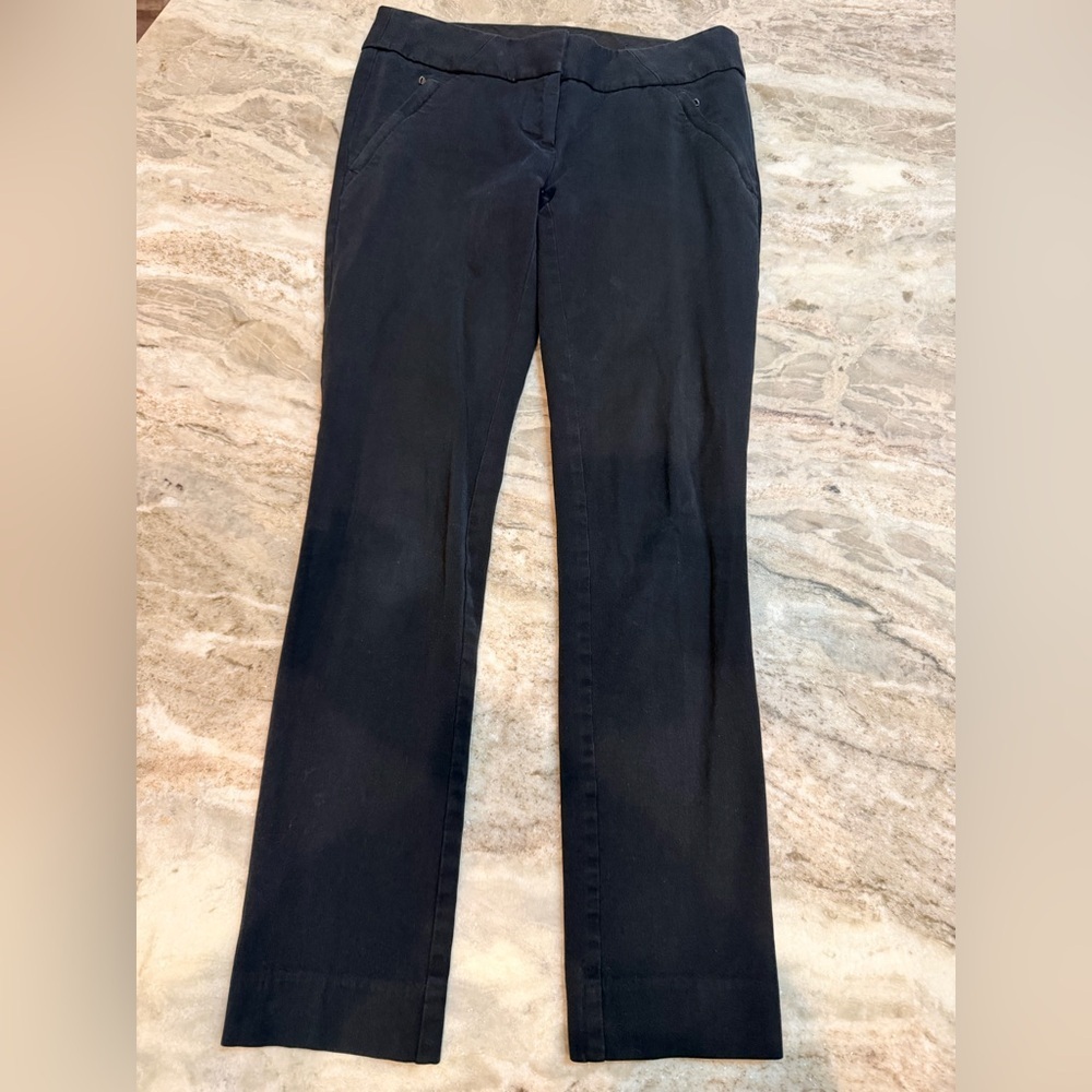 LOFT Black Stretch Dress Pants | Women’s Tailored Work Slacks 00